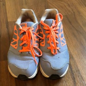 Blue Kids Nike Shoes